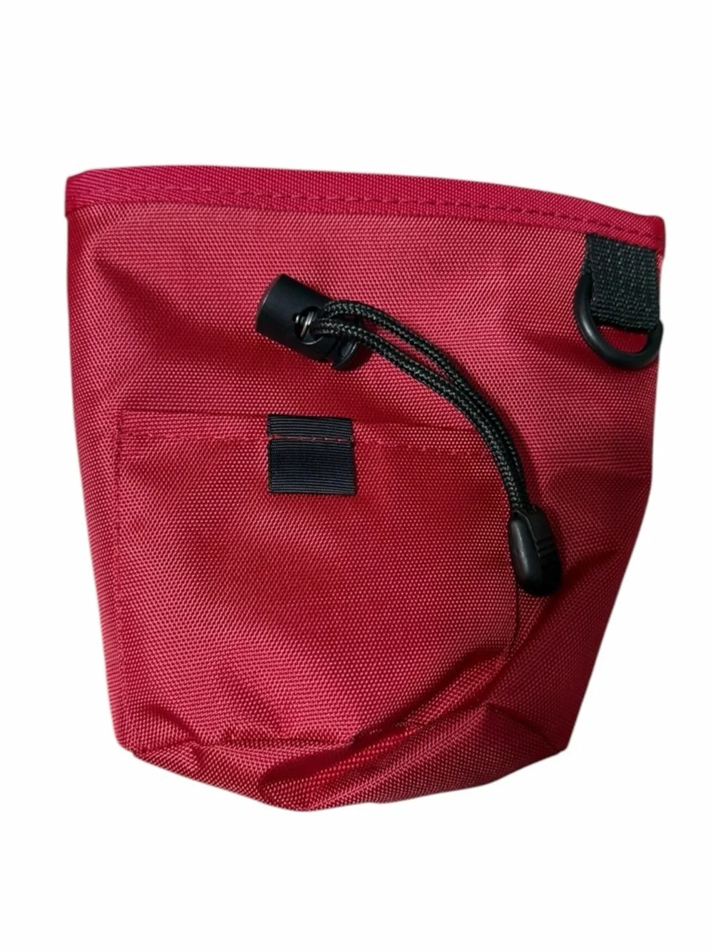 Dog/Treat Pouch/Great for Dog Training/Sling-style strap & non-slip belt/Red